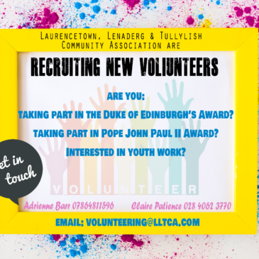 LLTCA Youth Nights need volunteers